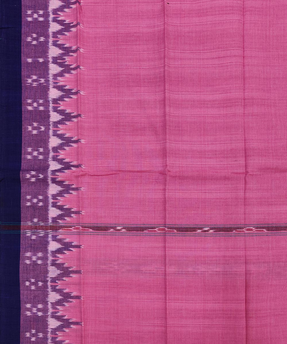 Pink Sambalpuri Handwoven Cotton Gamuchha Image 4
