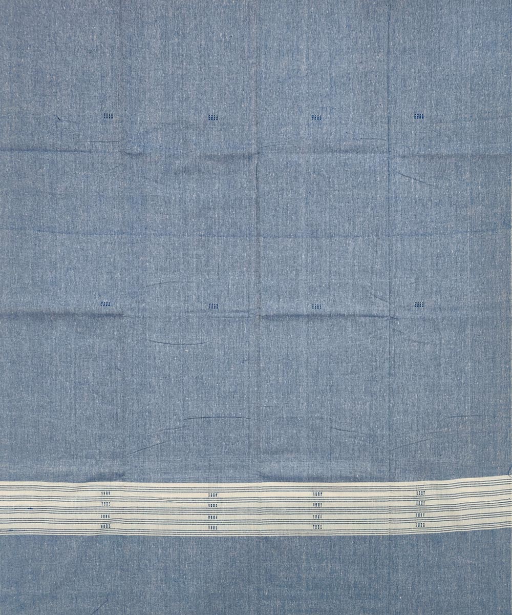 Blue Sambalpuri Handwoven Single Ikat Suit Image 4