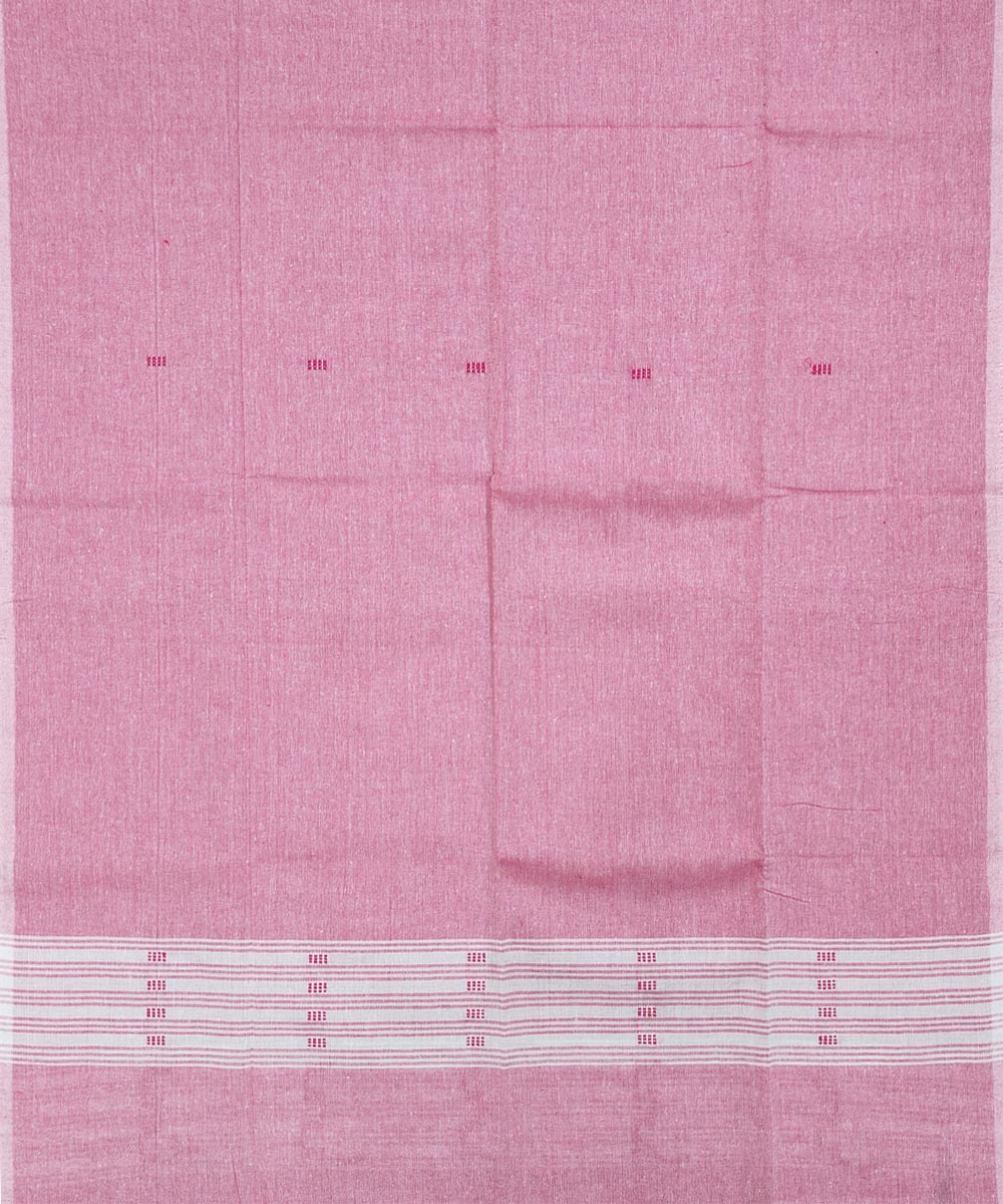 Purple Sambalpuri Handwoven Single Ikat Suit Image 4