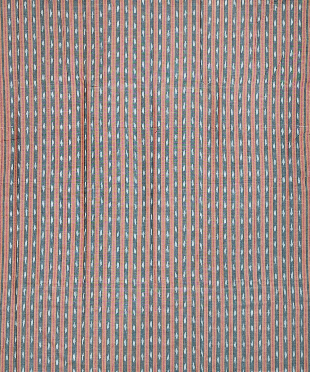 Gray Sambalpuri Handwoven Single Ikat Suit Image 3