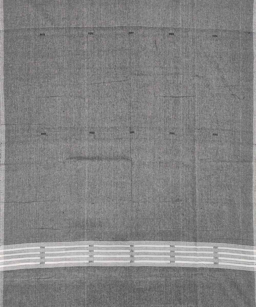 Black Sambalpuri Handwoven Single Ikat Suit Image 4
