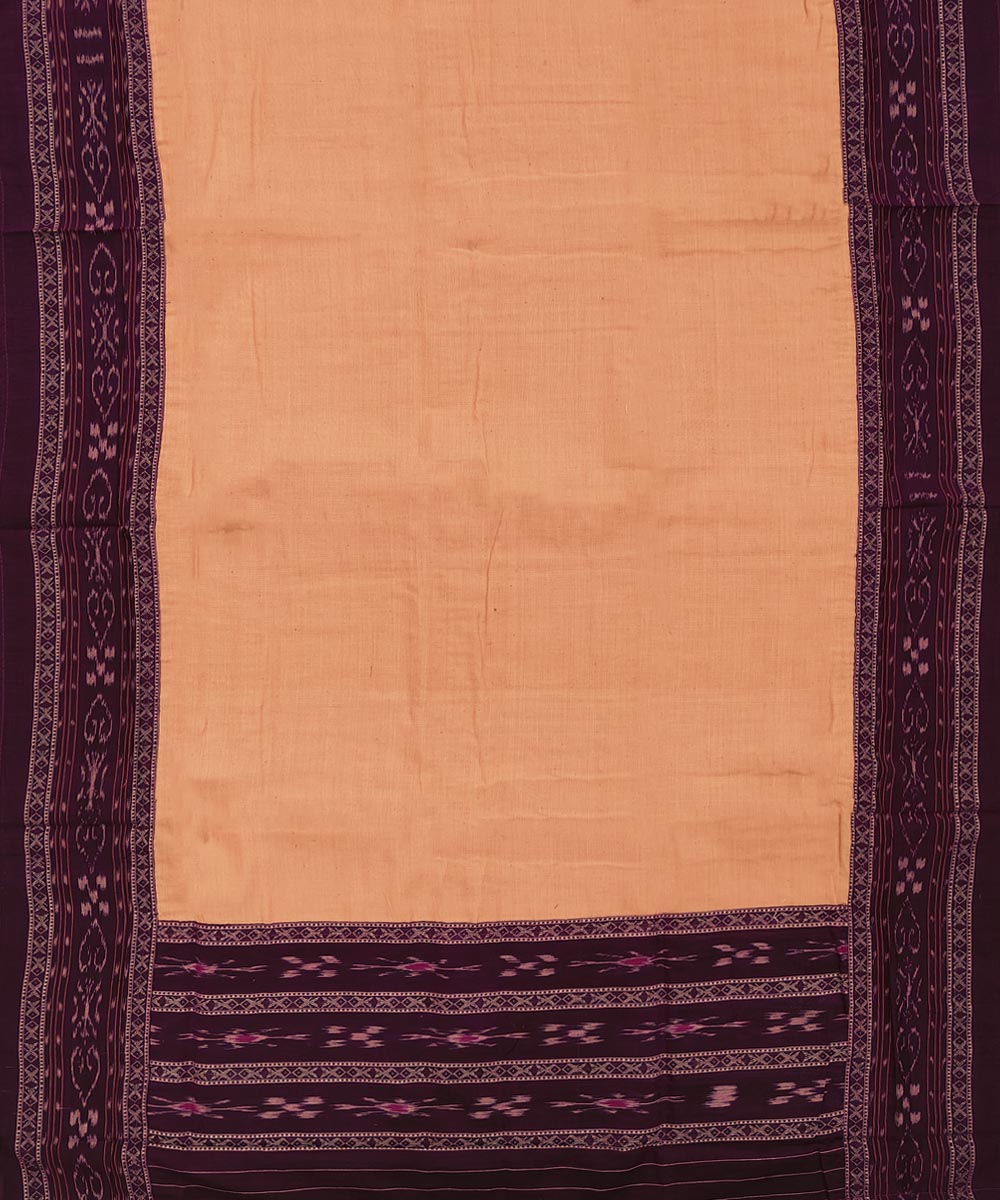 Purple Sambalpuri Handwoven Single Ikat Suit Image 4