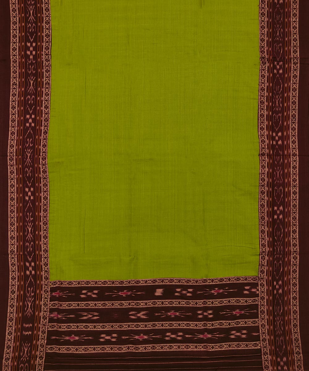 Maroon Sambalpuri Handwoven Single Ikat Suit Image 4