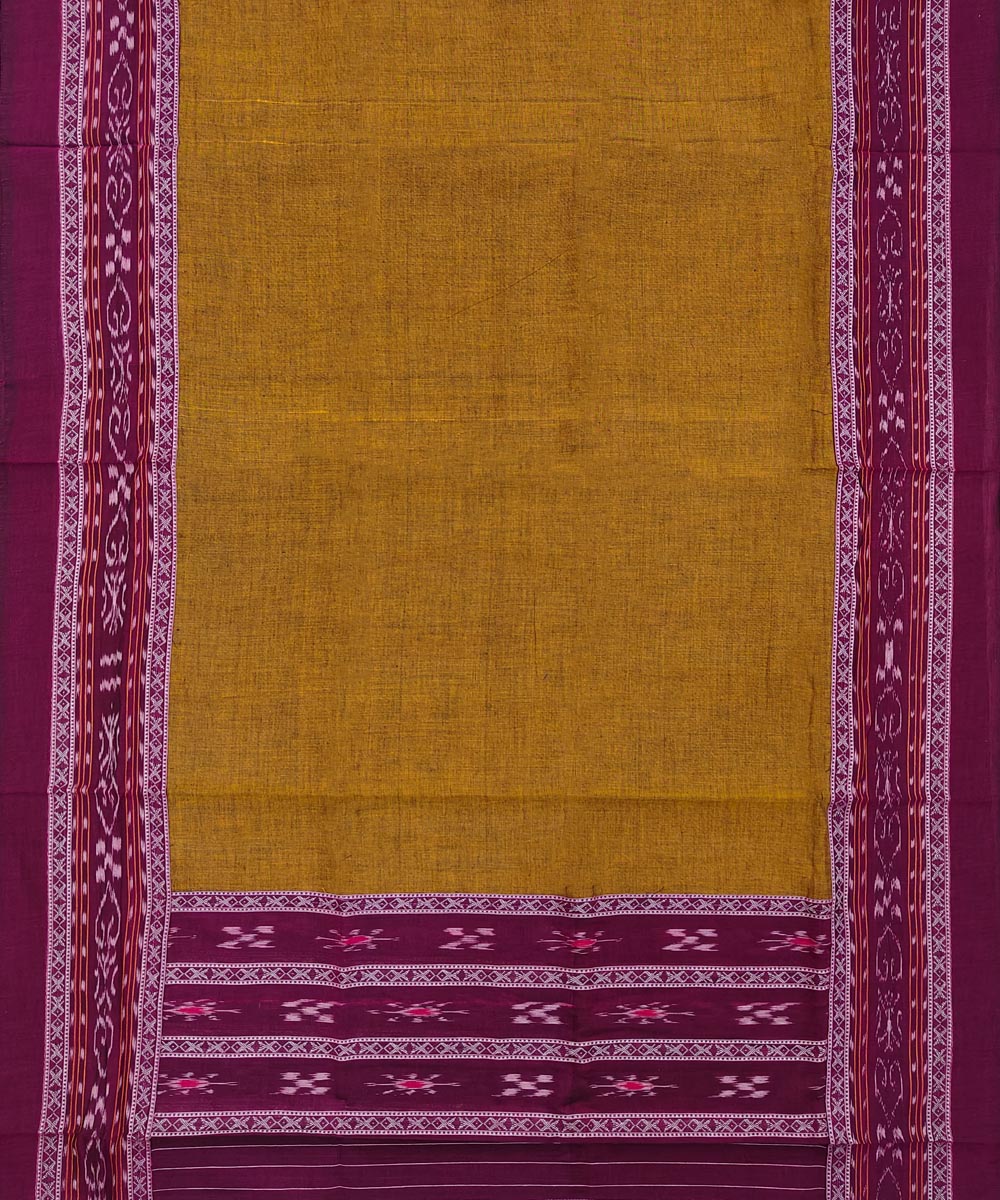Purple Sambalpuri Handwoven Single Ikat Suit Image 4