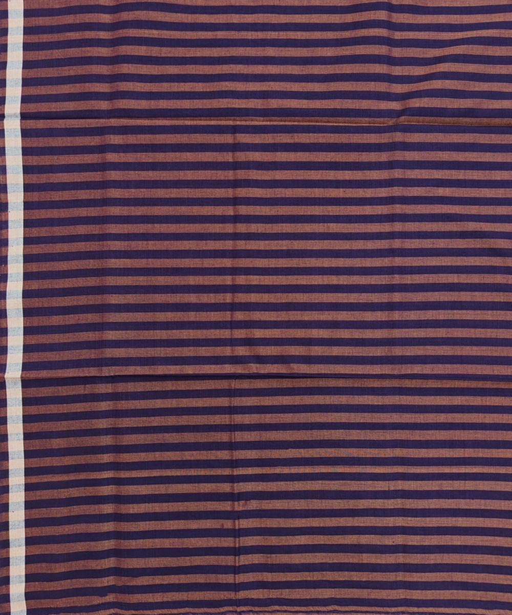 Brown Sambalpuri Handwoven Cotton Lungi Image 4