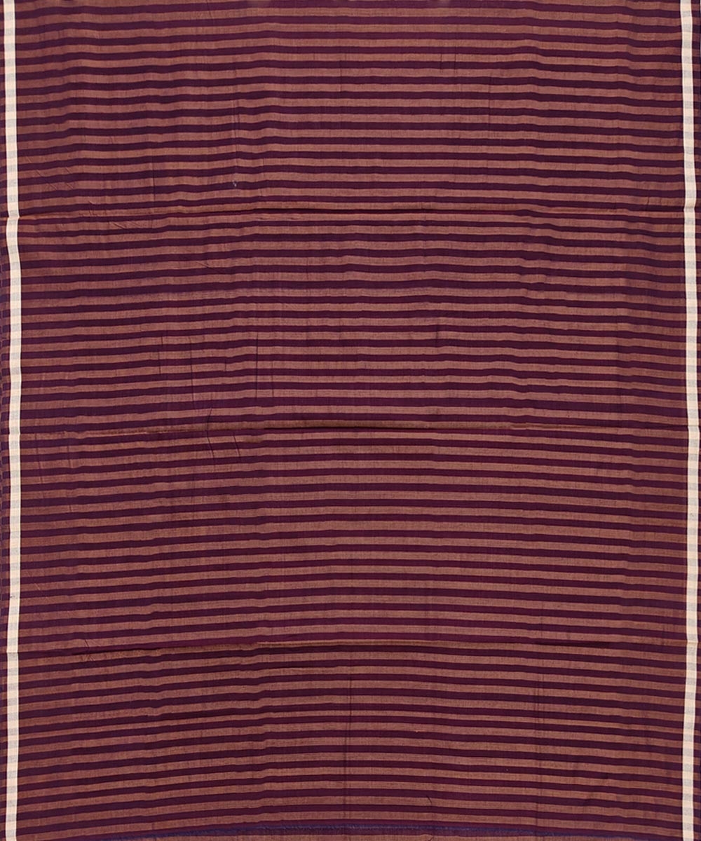 Brown Sambalpuri Handwoven Cotton Lungi Image 3