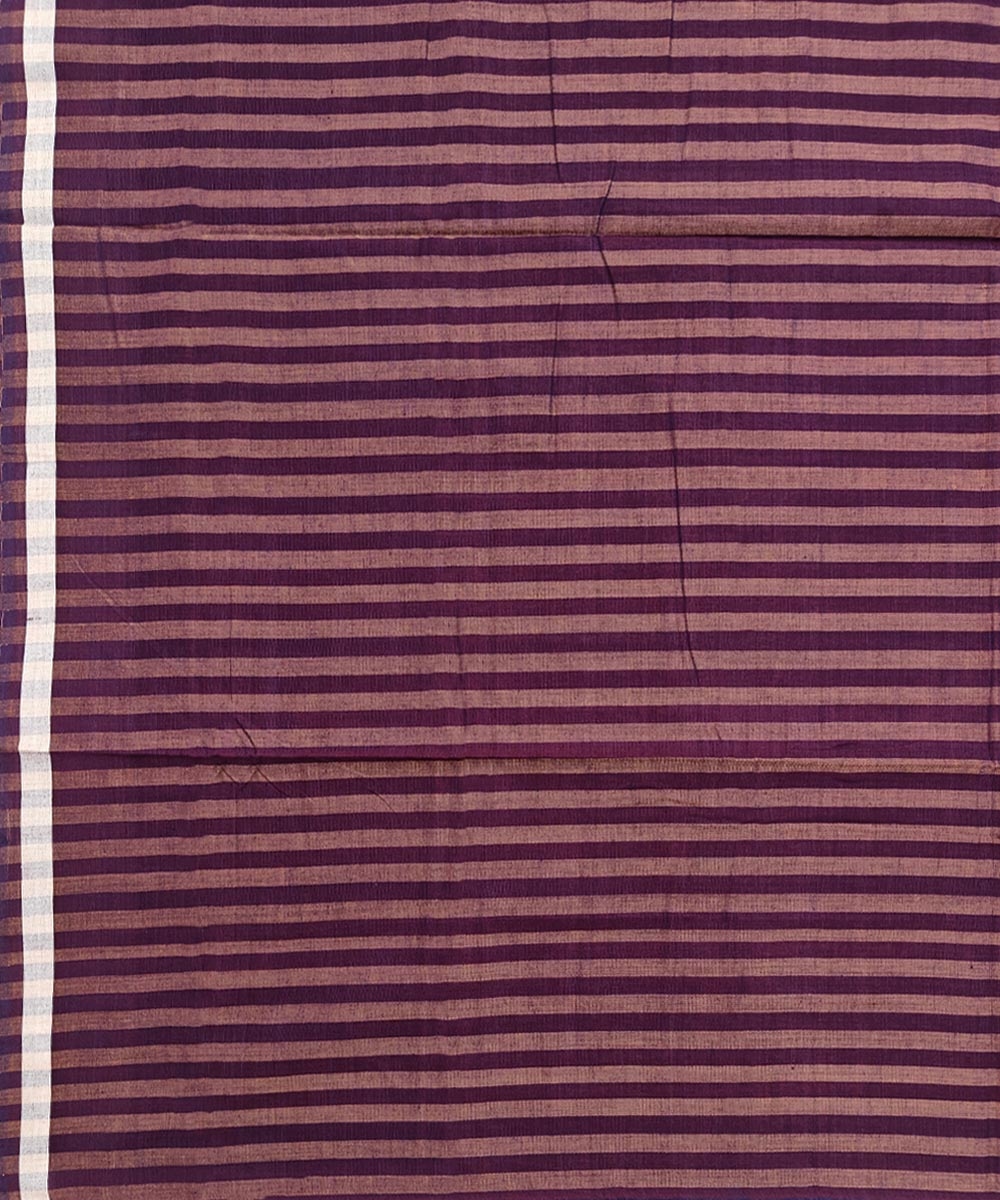 Brown Sambalpuri Handwoven Cotton Lungi Image 4