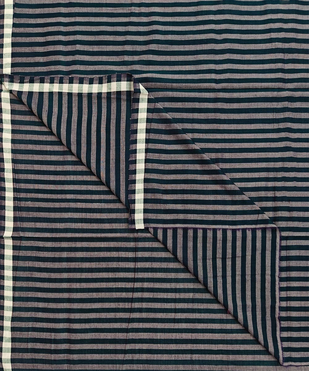 Green Sambalpuri Handwoven Cotton Lungi Image 1