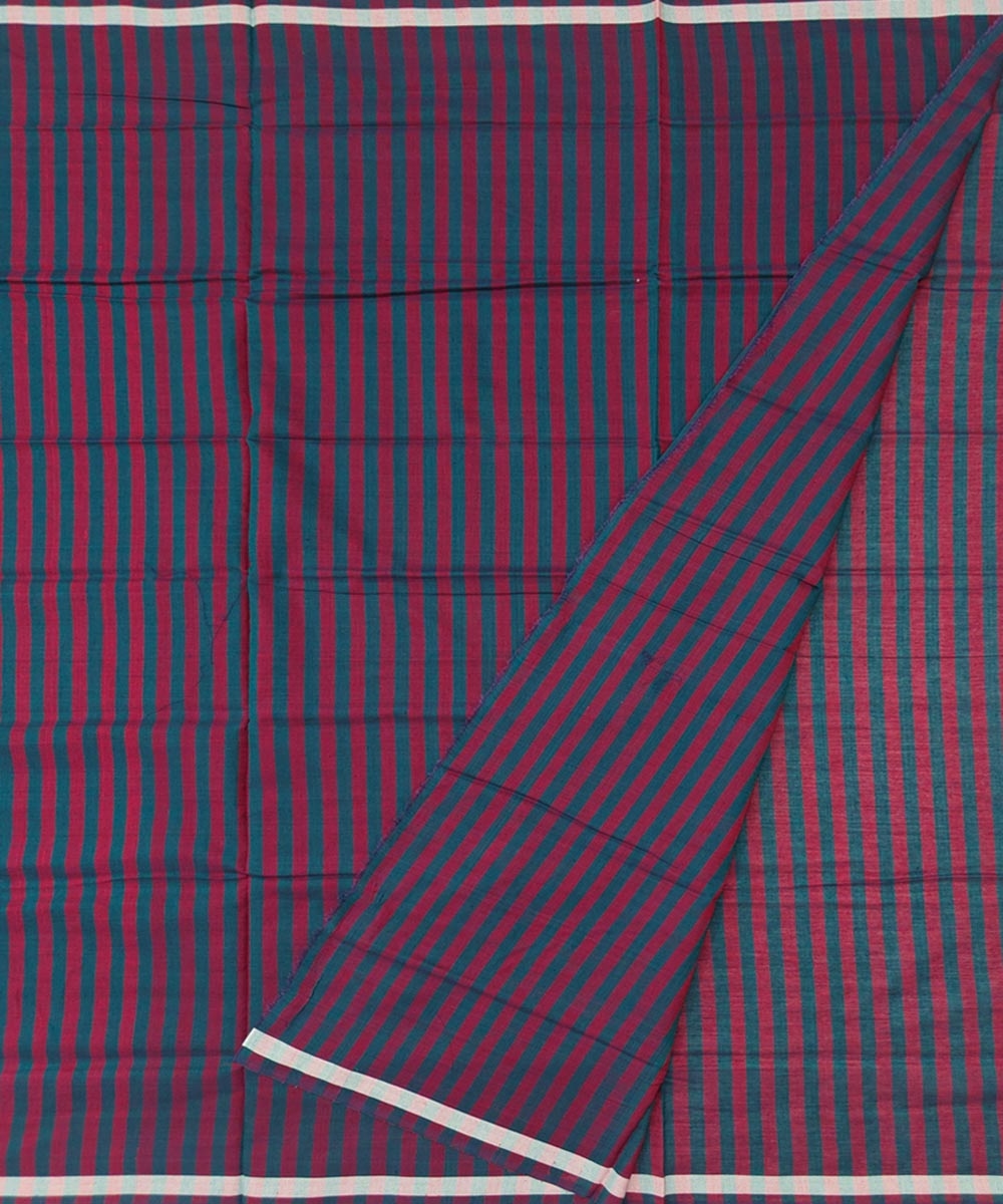 Maroon Sambalpuri Handwoven Cotton Lungi Image 2