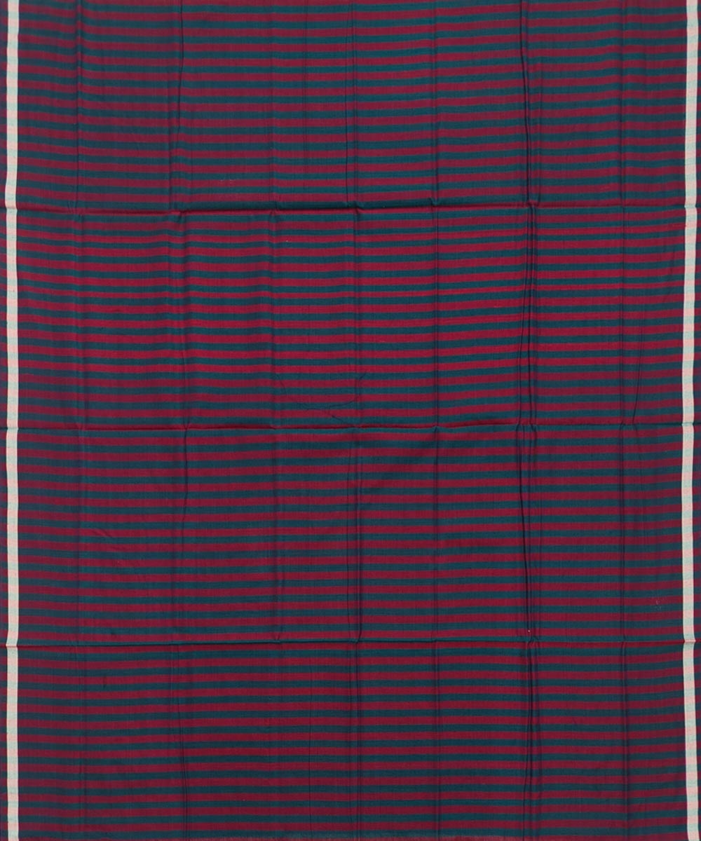 Maroon Sambalpuri Handwoven Cotton Lungi Image 3