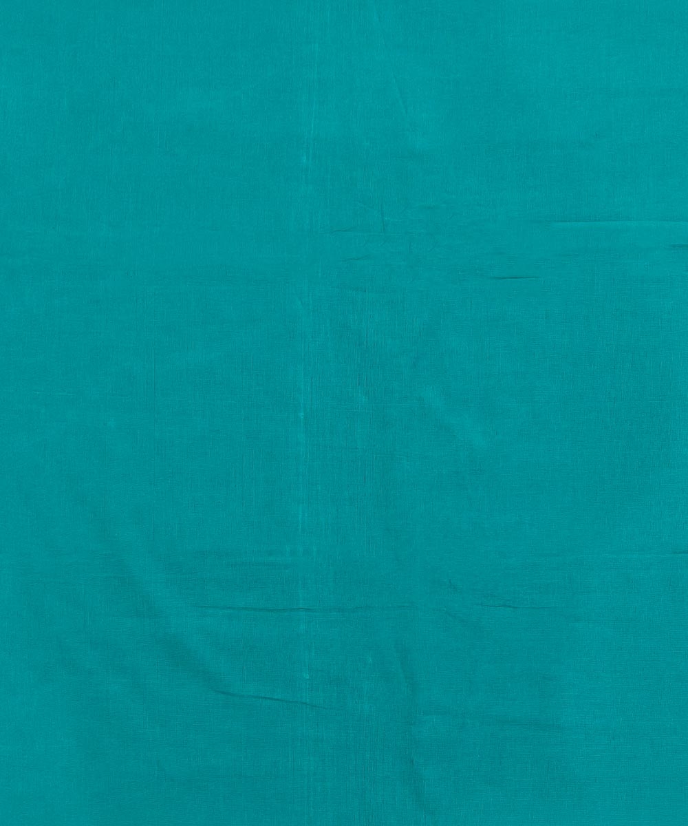 Green Sambalpuri Handwoven Single Ikat Shirting Materials Image 4