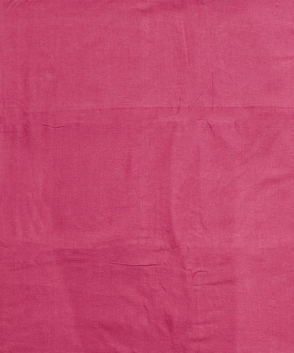 Pink Sambalpuri Handwoven Single Ikat Shirting Materials Image 4