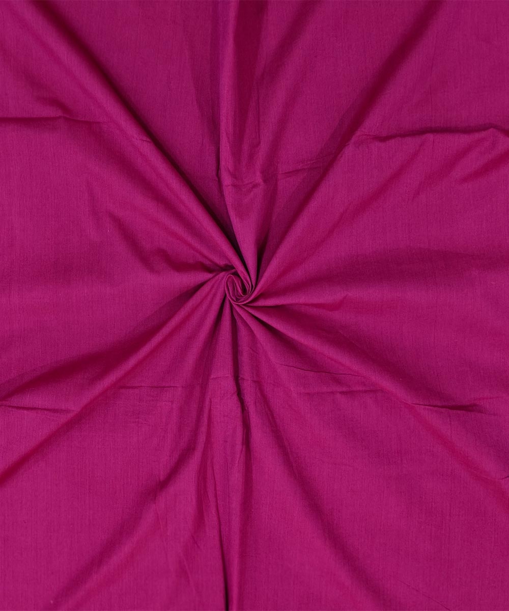 Majenta Sambalpuri Handwoven Single Ikat Shirting Materials Image 1
