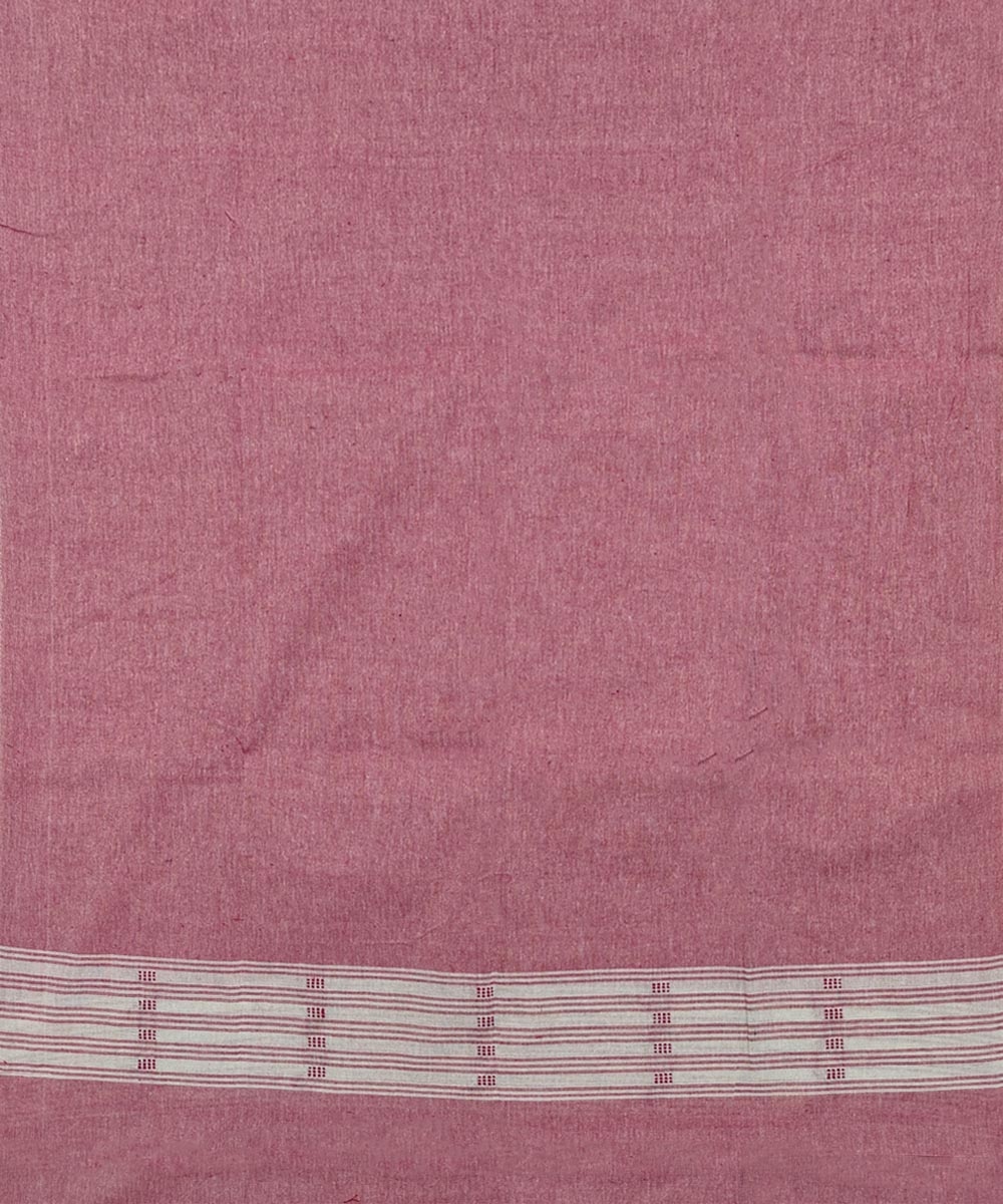 Purple Sambalpuri Handwoven Ikat Suit Set Image 4