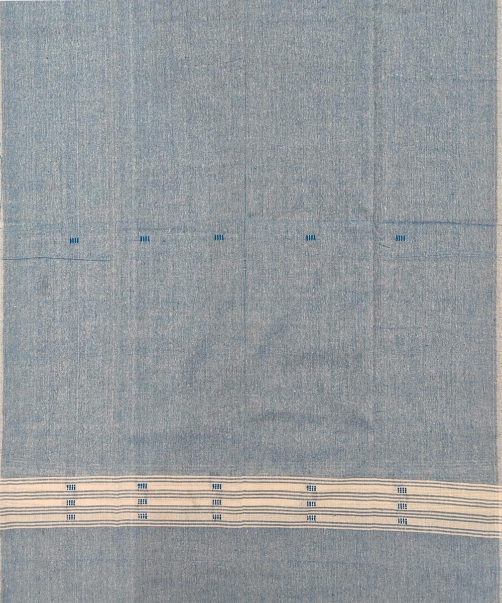 Blue Sambalpuri Handwoven Ikat Suit Set Image 4