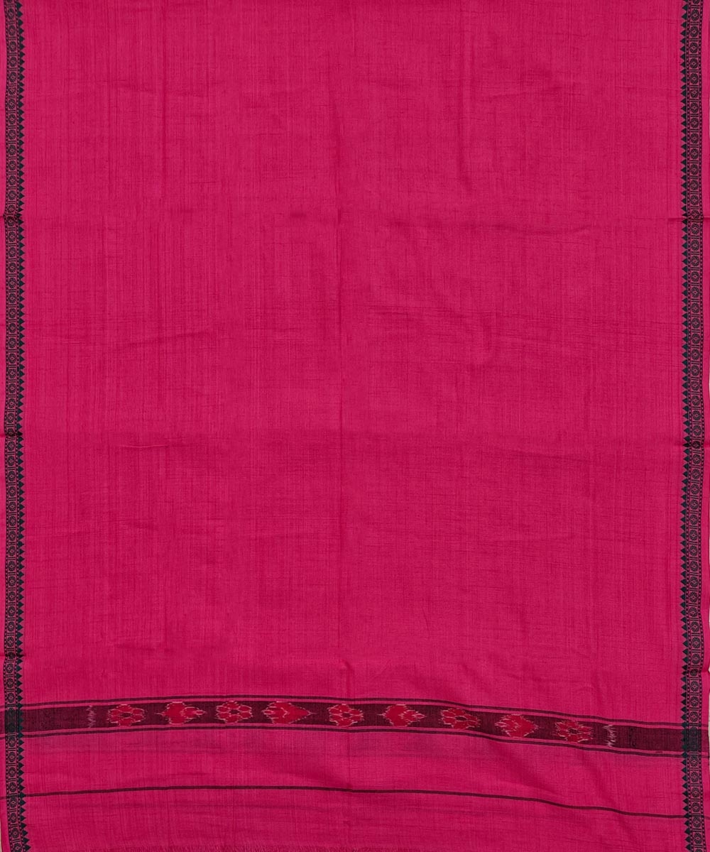 Pink Sambalpuri Handwoven Cotton Gamuchha Image 3