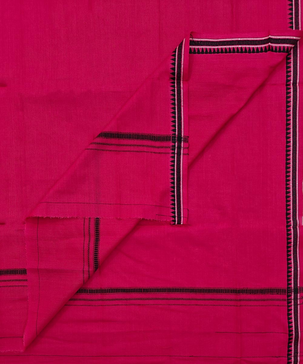 Pink Sambalpuri Handwoven Cotton Gamuchha Image 1