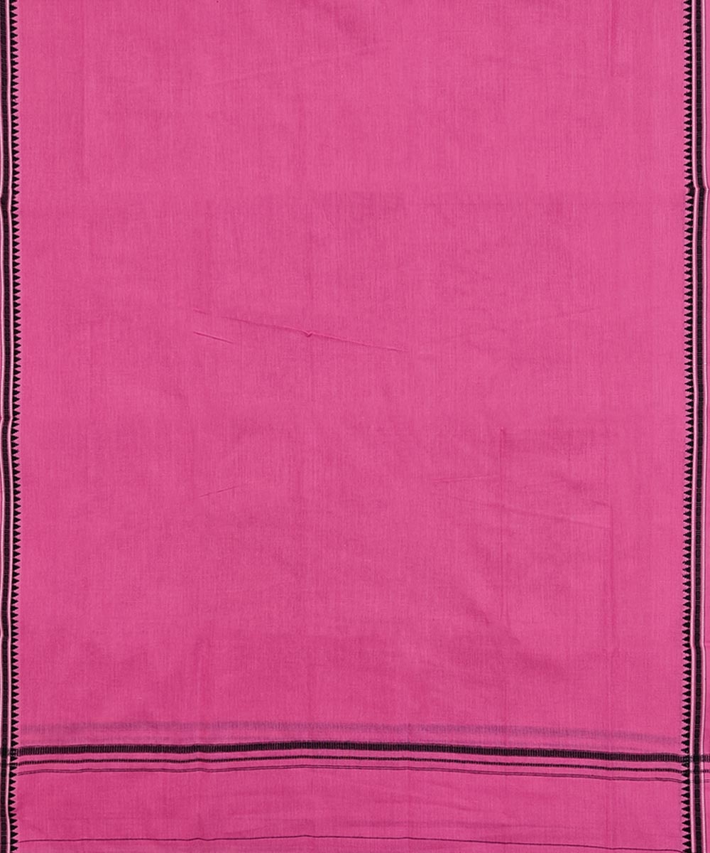 Pink Sambalpuri Handwoven Cotton Gamuchha Image 3