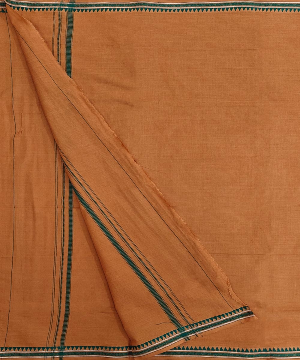 Brown Sambalpuri Handwoven Cotton Gamuchha Image 2